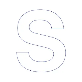 Buchstabe - S