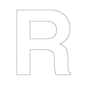 Produkt Buchstabe - R Foto