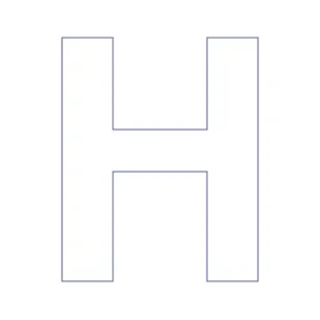Produkt Buchstabe - H Foto
