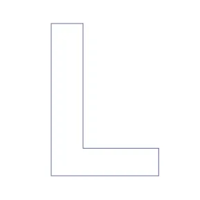 Produkt Buchstabe - L Foto