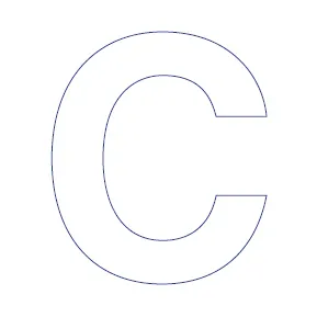 Produkt Buchstabe - C Foto