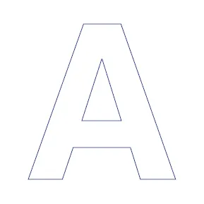 Produkt Buchstabe - A Foto